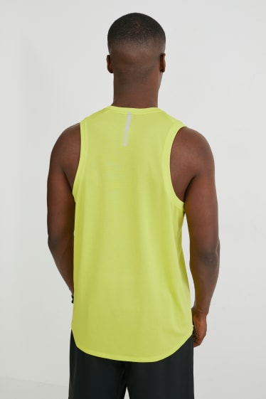 Men - Active T-shirt  - neon yellow