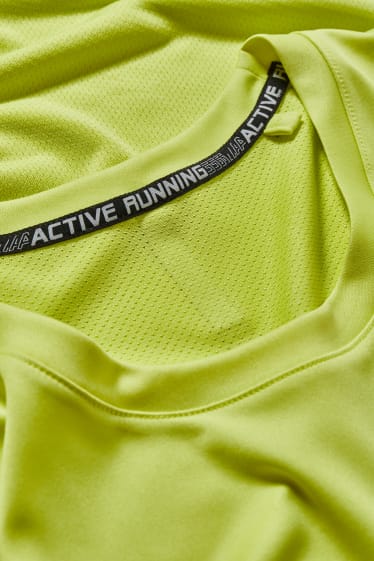 Men - Active T-shirt  - neon yellow