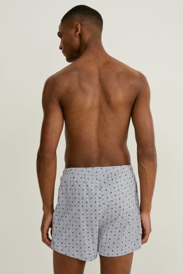 Men - Multipack of 3 - boxer shorts - light gray-melange