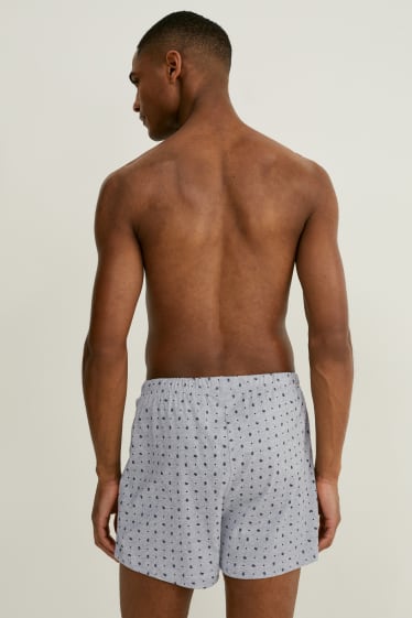 Hombre - Pack de 3 - boxers - punto - gris claro jaspeado