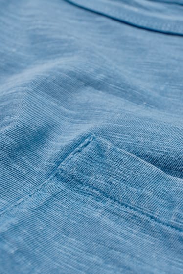 Kinder - Kurzarmshirt - genderneutral - blau