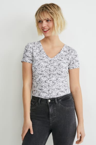Women - Multipack of 2 - basic T-shirt - white