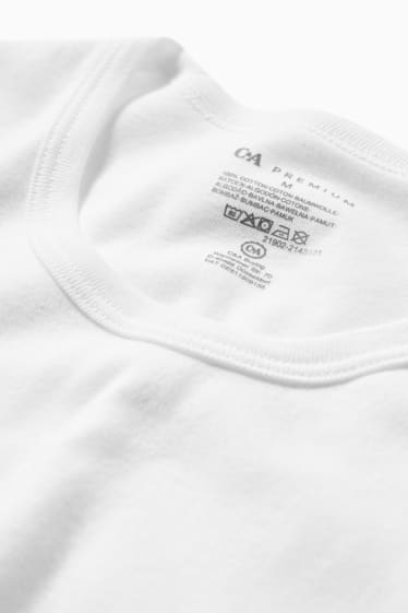 Herren - Multipack 2er - Unterhemd - Feinripp - weiß