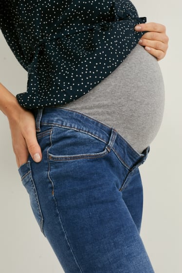 Femei - Jeans gravide - skinny jeans - denim-albastru