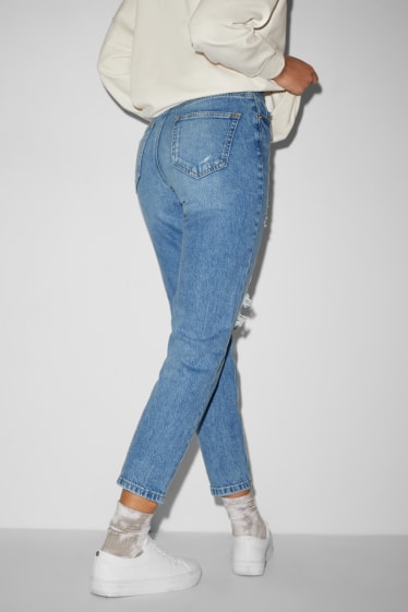 Donna - CLOCKHOUSE - jeans Mom - a vita alta  - jeans azzurro