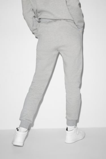 Jóvenes - CLOCKHOUSE - pantalón de deporte - gris claro jaspeado