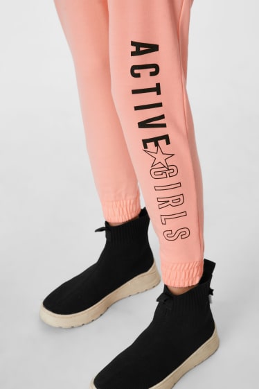 Children - Multipack of 2 - joggers - neon rose