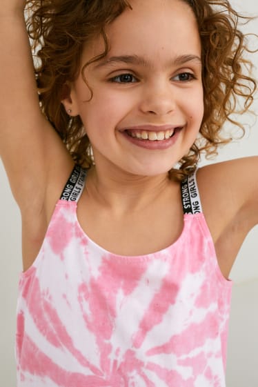 Enfants filles - Lot de 5 - hauts - rose