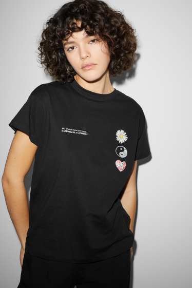 Women - CLOCKHOUSE - T-shirt - black