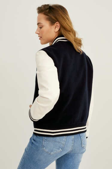 Femmes - Blouson - bleu foncé