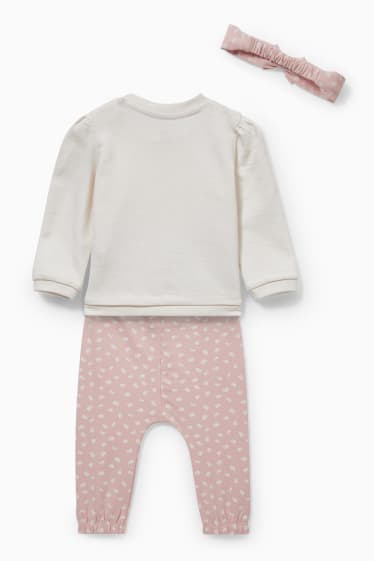 Miminka - Outfit pro miminka - 3dílný - krémově bílá