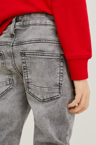 Kinder - Slim Jeans - jeansgrau