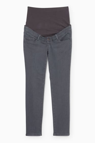 Damen - Umstandsjeans - Slim Jeans - jeansgrau