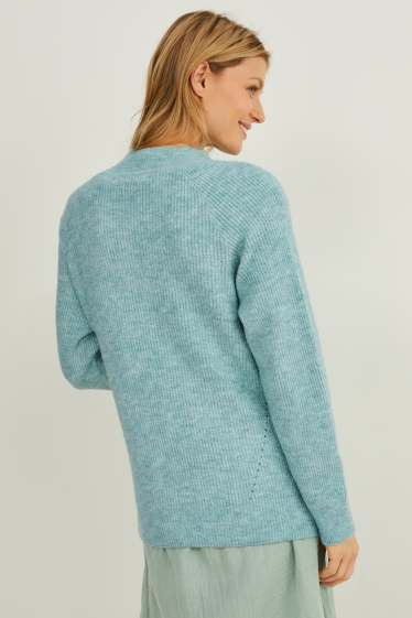Women - Maternity jumper - green-melange