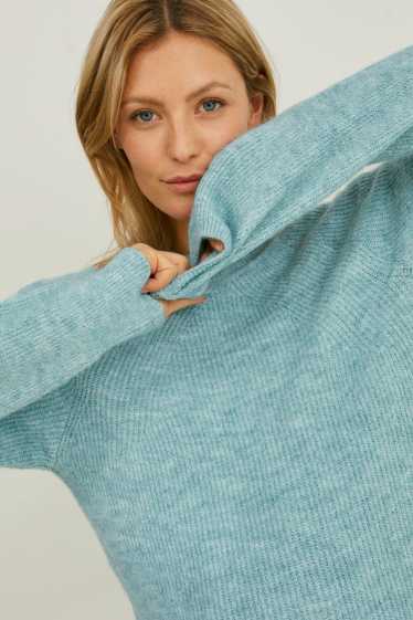 Women - Maternity jumper - green-melange