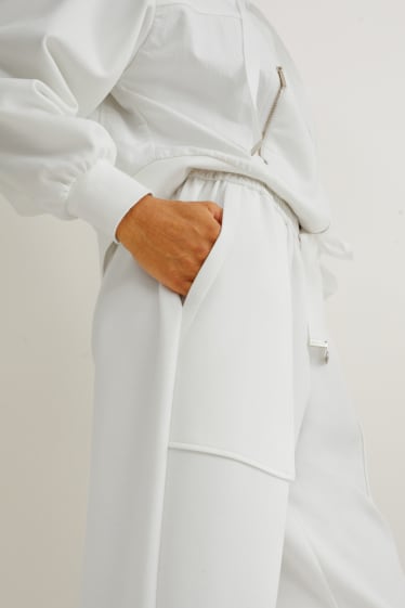 Women - Joggers - white