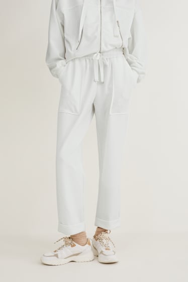 Women - Joggers - white