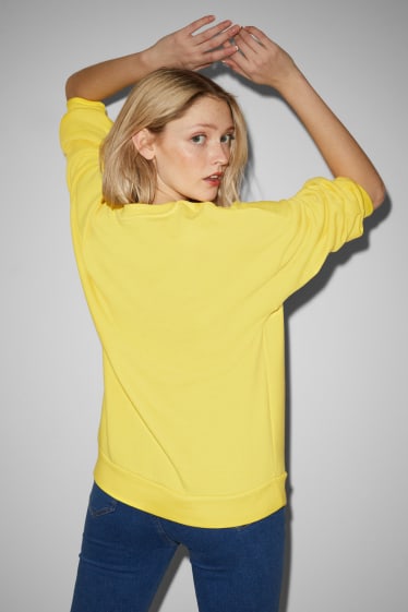 Nastolatki - CLOCKHOUSE - bluza - żółty