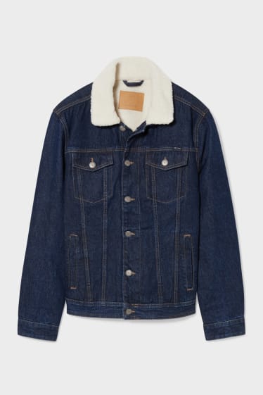 Men - Denim jacket - denim-dark blue