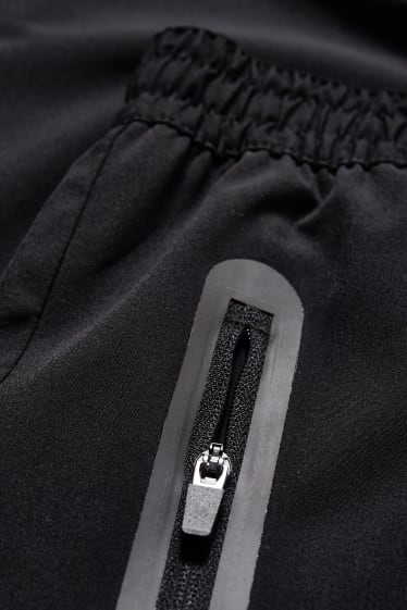 Pánské - Funkční kalhoty - flex - LYCRA® - černá