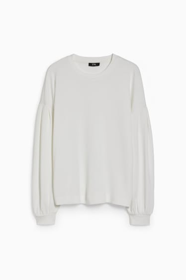 Women - Sweatshirt - white