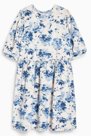 Femmes - Robe fit & flare - motif floral - coloré