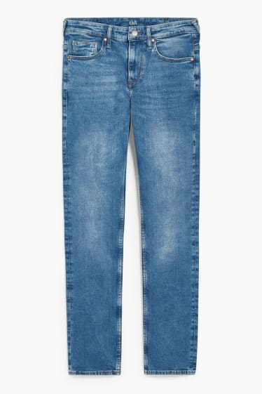 Pánské - Slim jeans - džíny - modrošedé