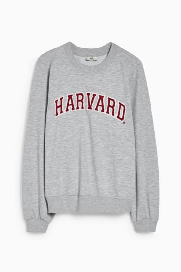 Mujer - Sudadera - Harvard University - gris claro jaspeado