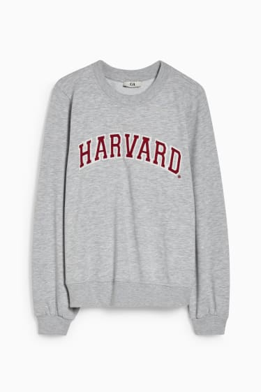 Women - Sweatshirt - Harvard University - light gray-melange