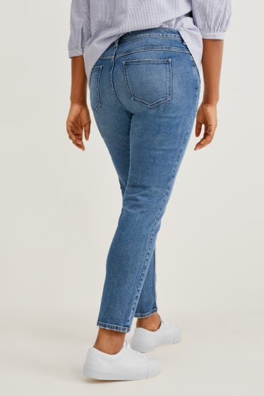Dames - Slim jeans - jeansblauw