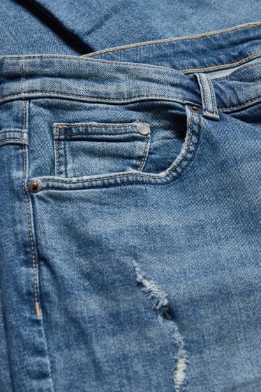 Dames - Slim jeans - jeansblauw