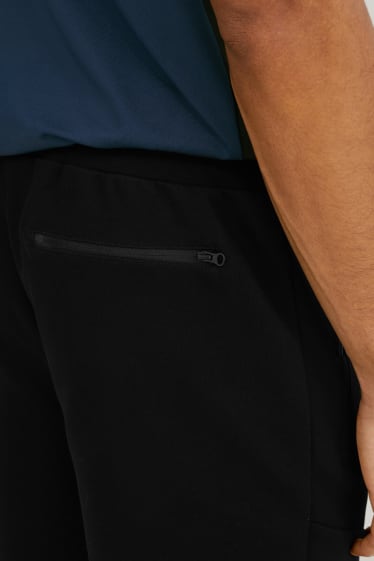 Men - Sweat shorts  - black
