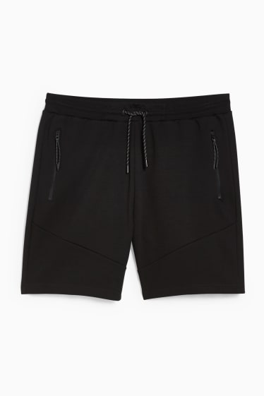 Men - Sweat shorts  - black