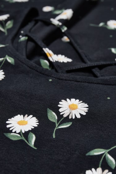 Women - CLOCKHOUSE - dress - floral - black