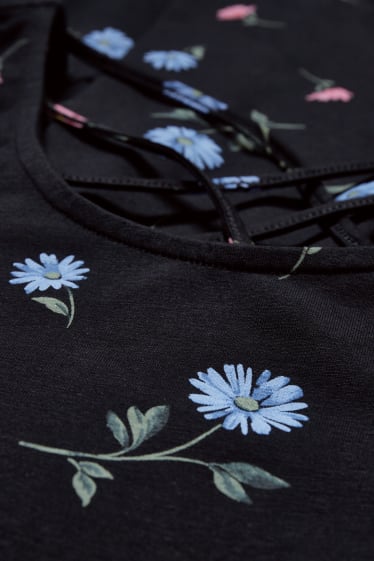 Women - CLOCKHOUSE - dress - floral - dark blue