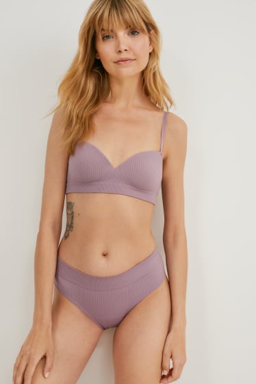 Women - Multipack of 2 - hipster briefs - light violet