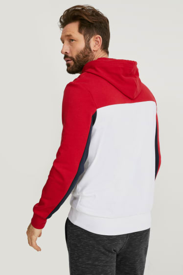 Men - Hoodie  - red