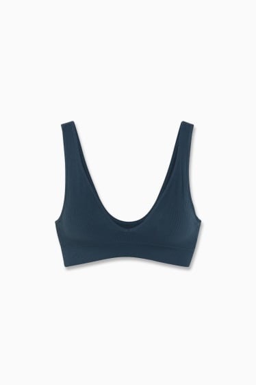 Femmes - Bralette - ampliforme - gris foncé