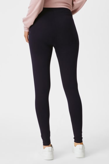 Women - Maternity leggings - dark blue
