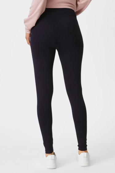 Damen - Umstands-Leggings - dunkelblau