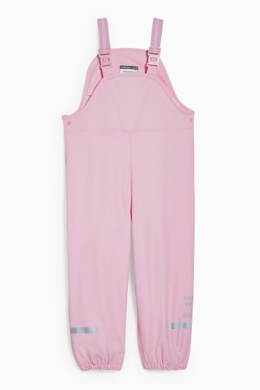 Bambine - Pantaloni impermeabili - rosa