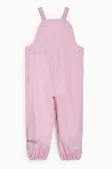 Bambine - Pantaloni impermeabili - rosa