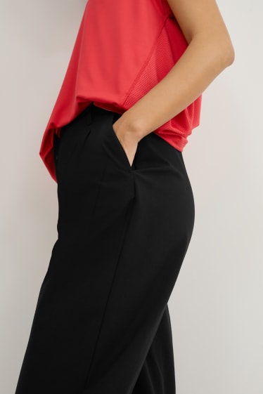 Mujer - Pantalón de senderismo - straight fit - 4 Way Stretch - negro