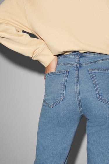 Damen - CLOCKHOUSE - Mom Jeans - High Waist - jeans-hellblau