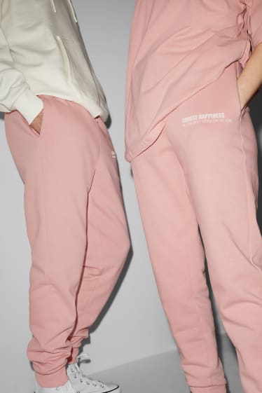 CLOCKHOUSE - pantaloni sportivi - unisex - rosa scuro