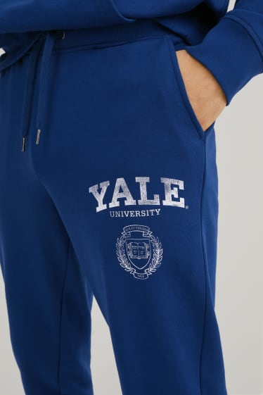 Uomo - Pantaloni sportivi - Yale University - blu scuro