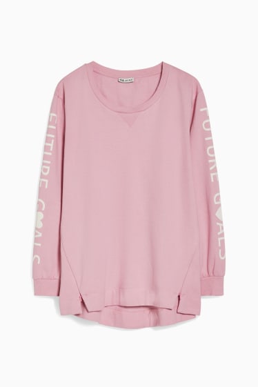 Damen - Still-Sweatshirt - rosa