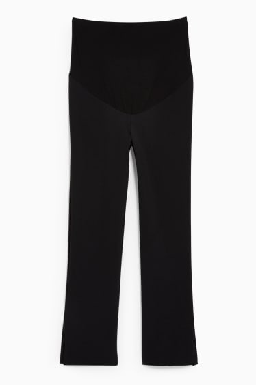 Donna - Pantaloni premaman in jersey - svasati - nero