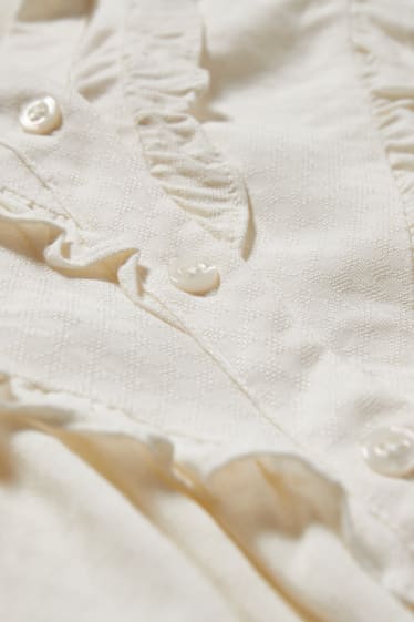 Women - Blouse - cremewhite