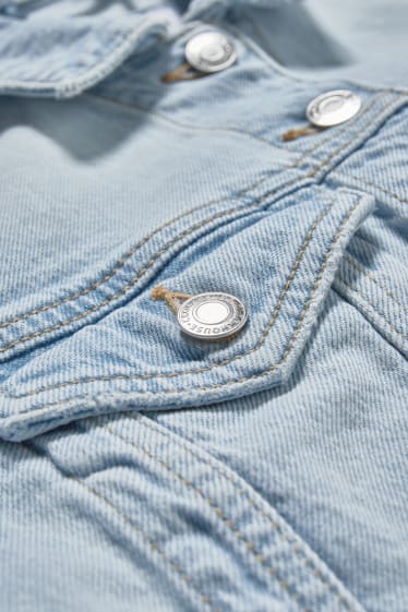 Dames - CLOCKHOUSE - spijkerjasje - jeanslichtblauw